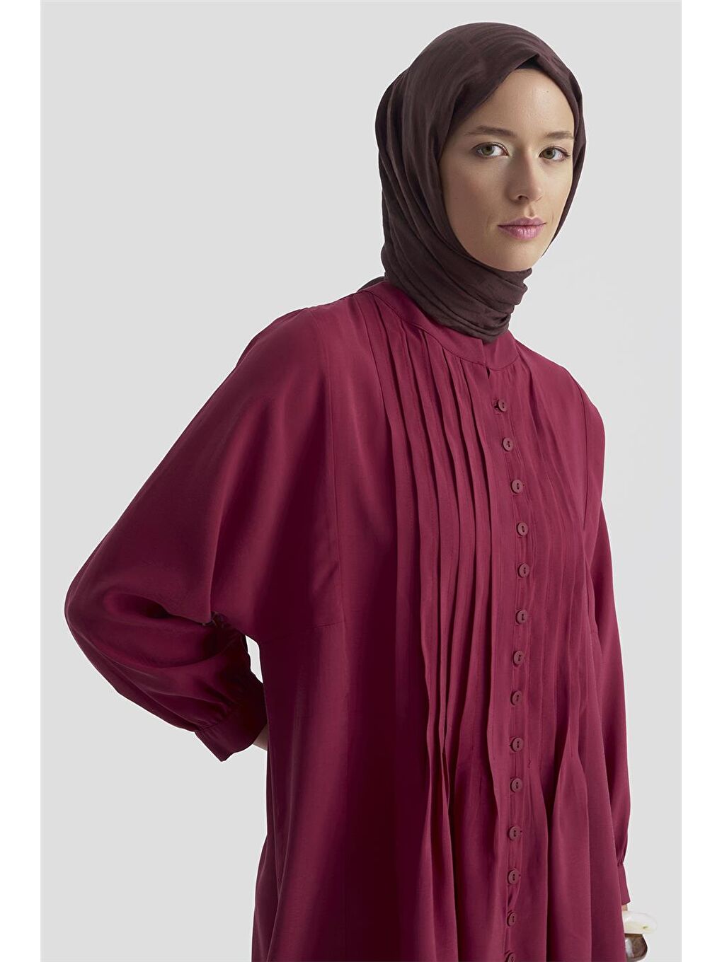 Tunik 25Yd9169 Bordo-3