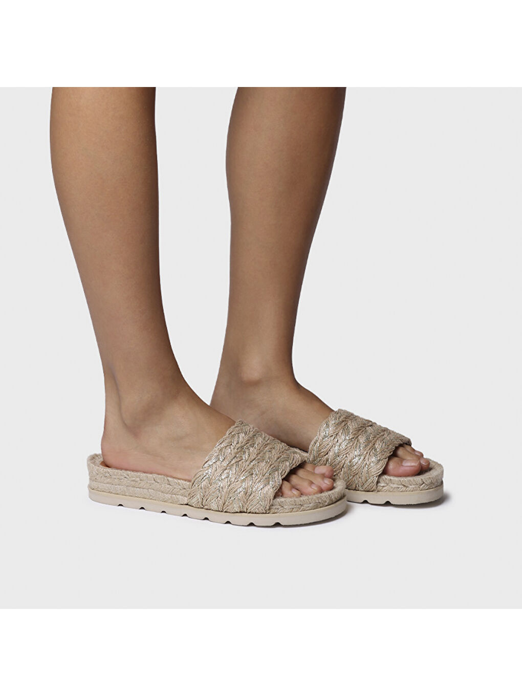 Bej Kadın Terlik Delta-PH Natural-3