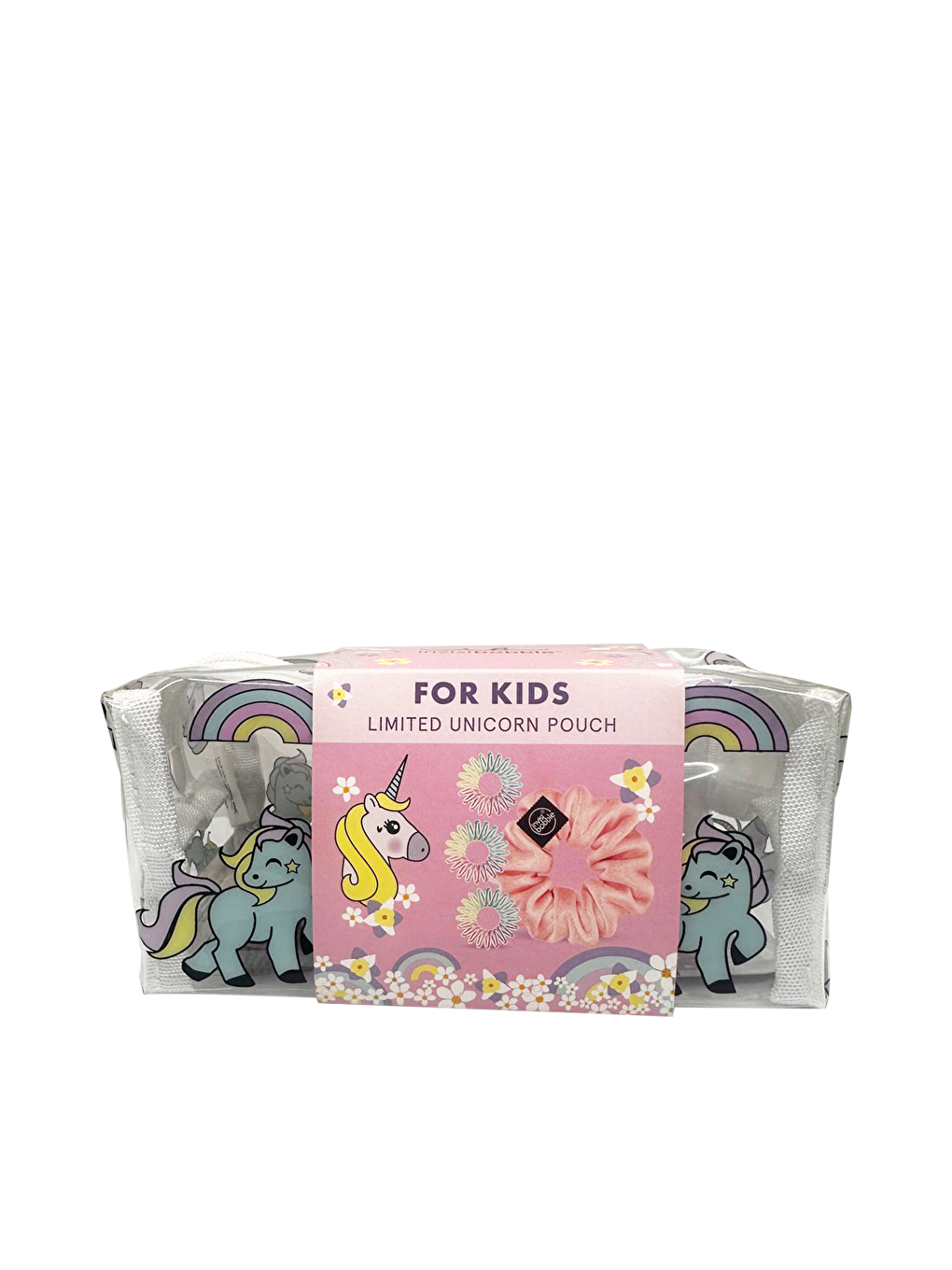 InvisiBooble Karışık Kids Set Joy Unicorn Int Filled Çocuk Saç Tokası Seti