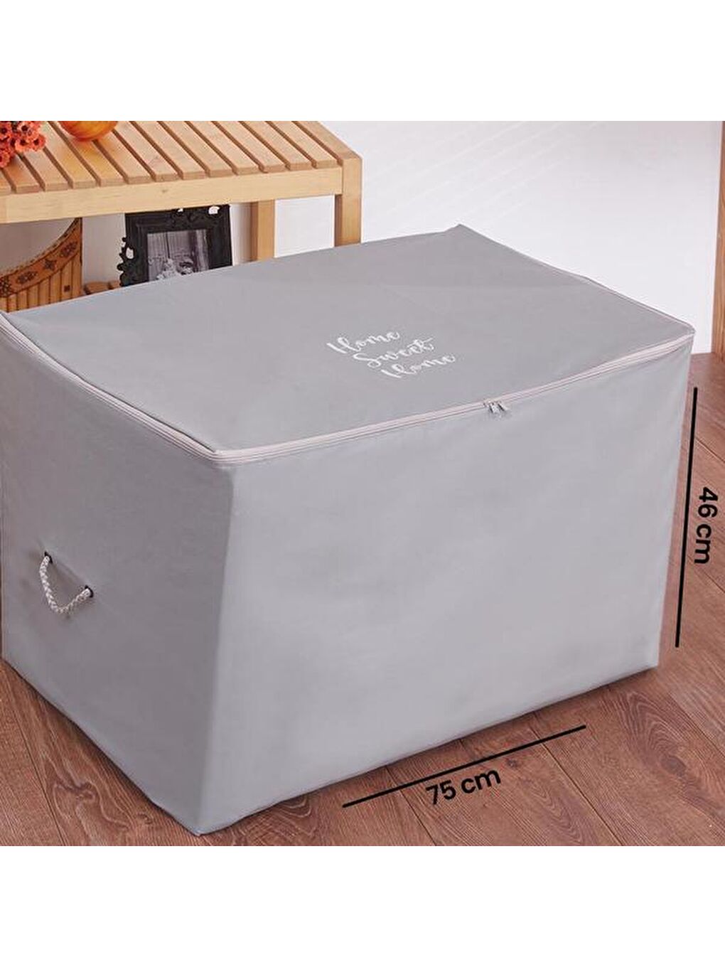 Mega Boy Gri Hurç 74x46x46 Cm-1