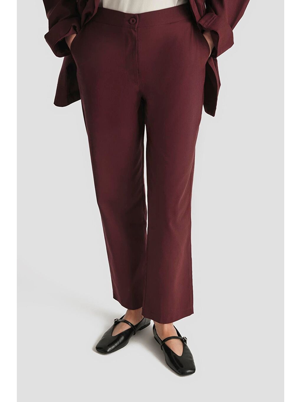 Keten Takım 25Yd9158 Bordo-3