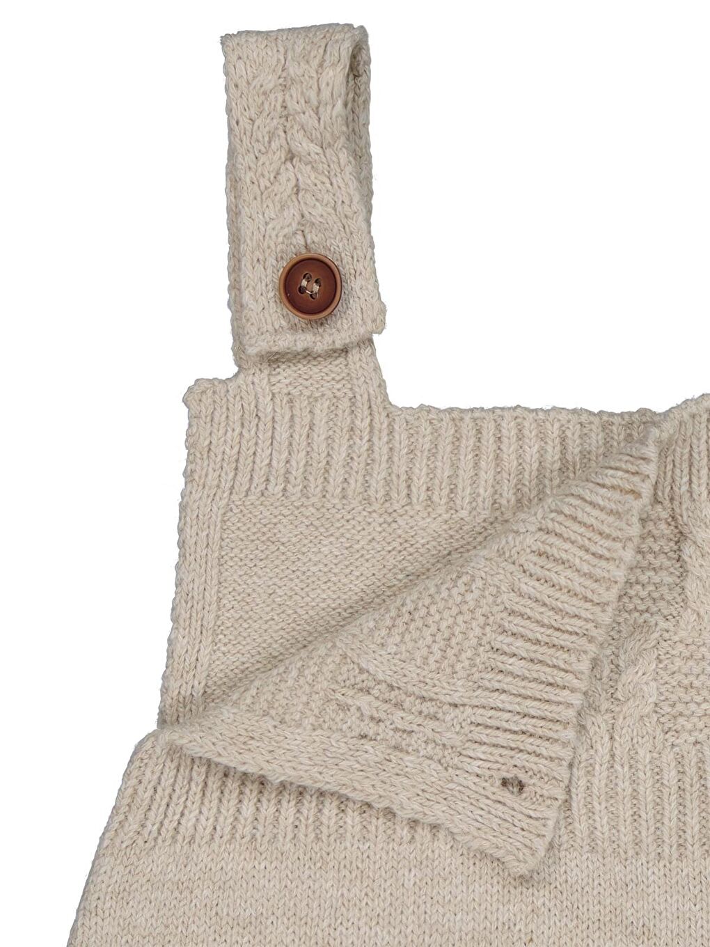 Beybek Hırkalı Slopet 3-12 Ay Takım  - Bej 12-18 Ay-1