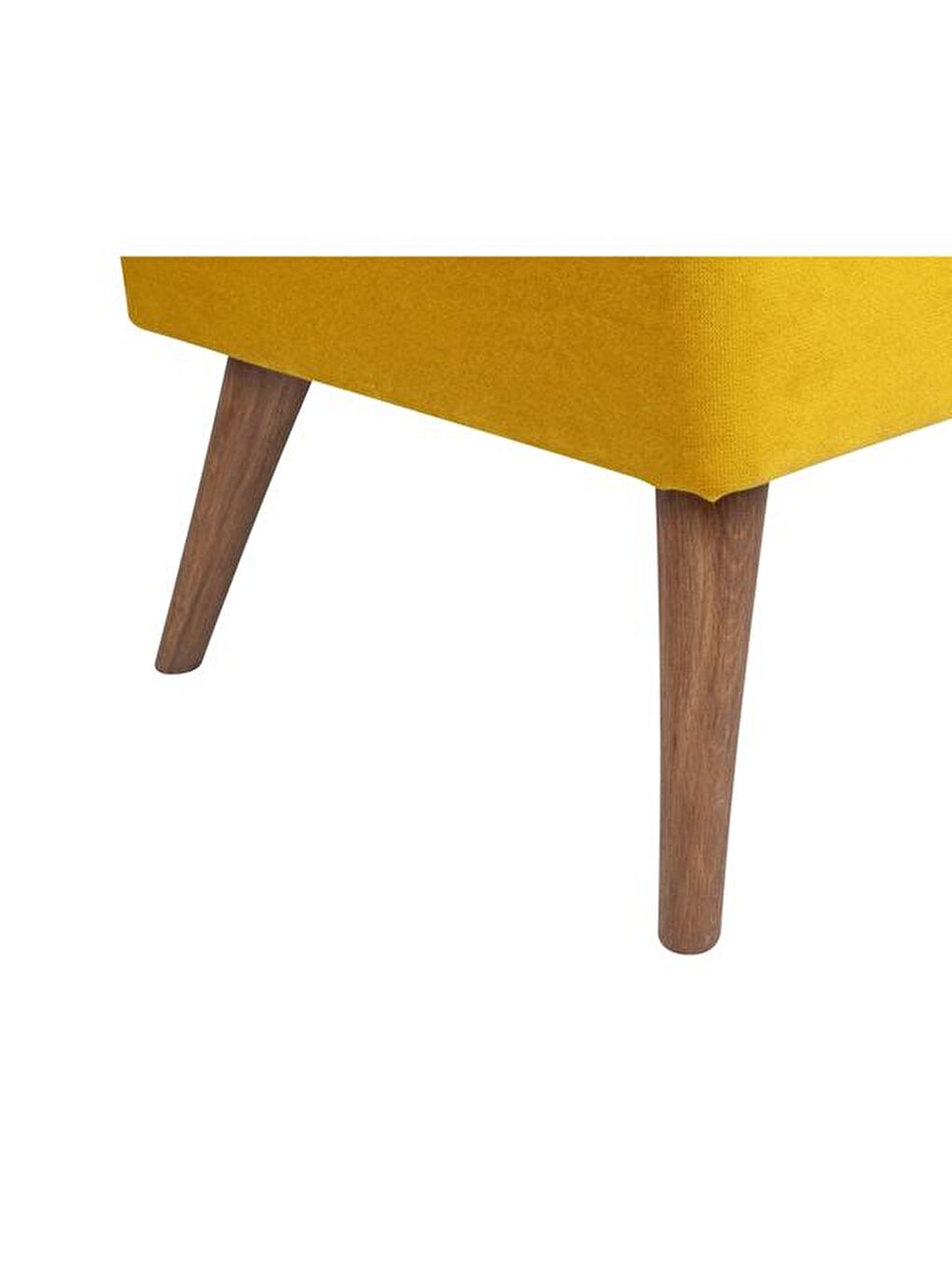 Kahverengi Mola Puf - Hardal - 44x41x41 cm-4