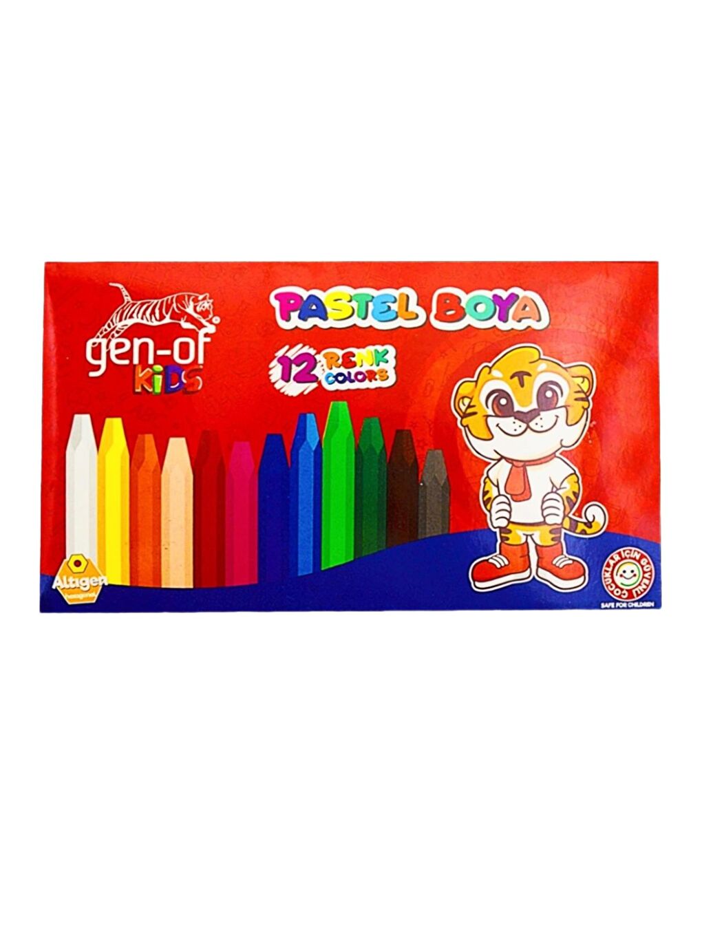 Kids 3’lü Okul Boya Seti – Kuru, Pastel ve Sulu Boya 12 Renk-2