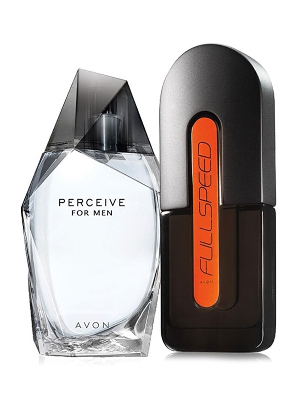 AVON Renksiz Perceive Erkek Parfüm 100 ml ve Full Speed Erkek Parfüm 75 ml İkili Paket