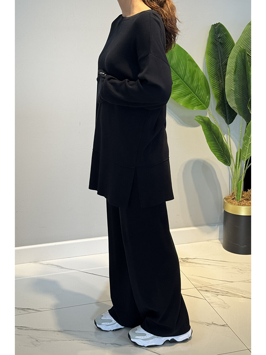 Basic Triko Takım 36211 Siyah-1