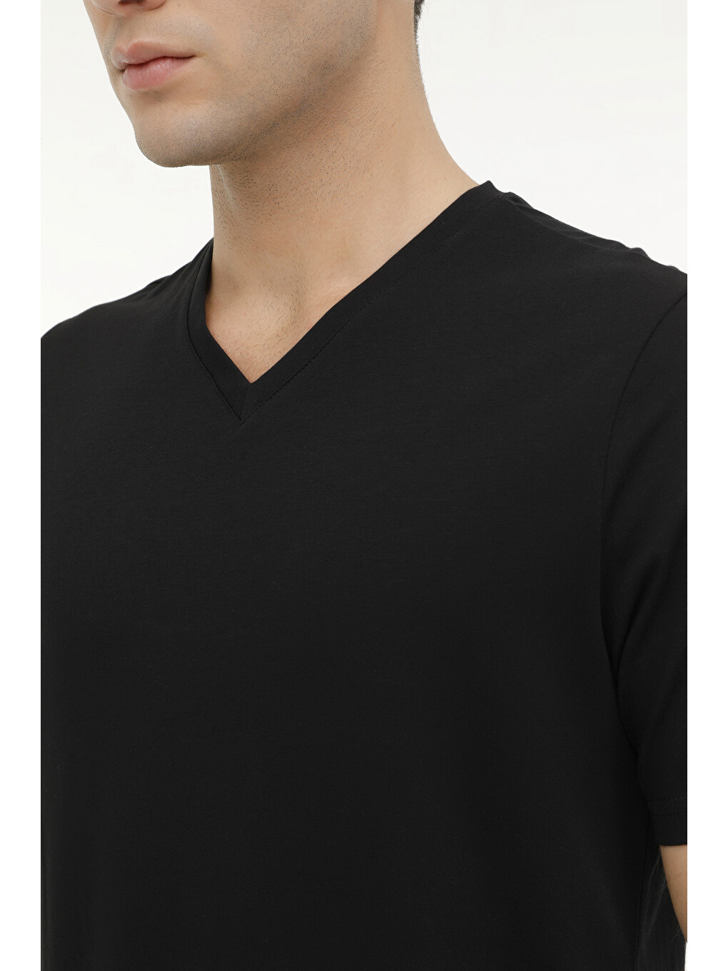 M-sn221 Bsc T-shırt 4fx Siyah Erkek Kısa Kol T-shirt-3