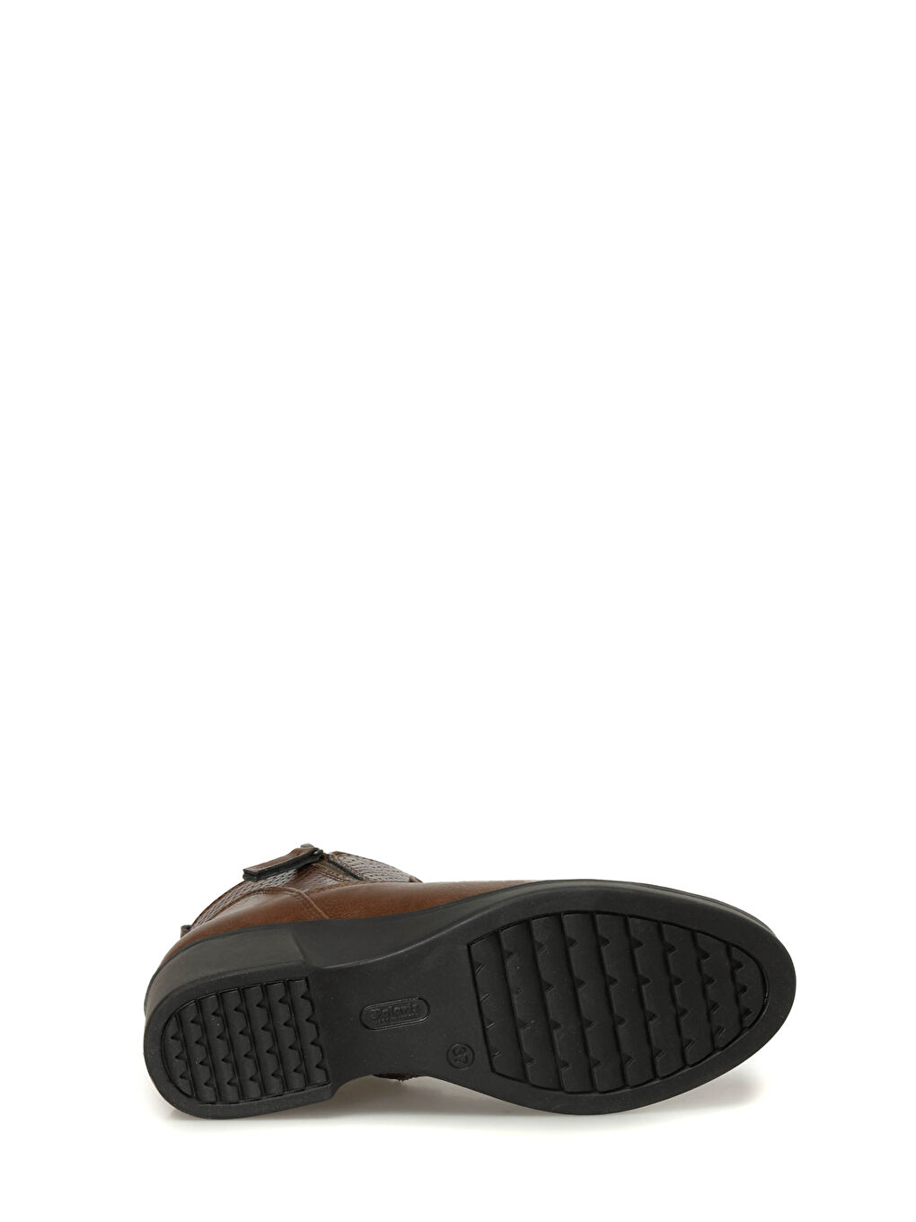 Kahverengi 166609.Z4PR Taba Kadın Dolgu Topuk Bot-5