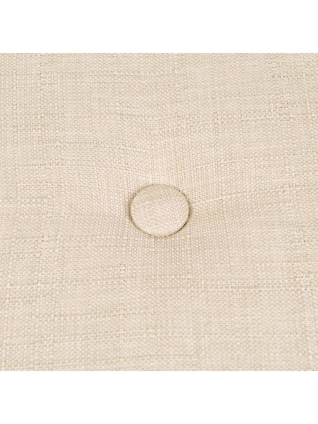 Ekru Kapitoneli Berjer - Krem - 78x59x52 cm-1