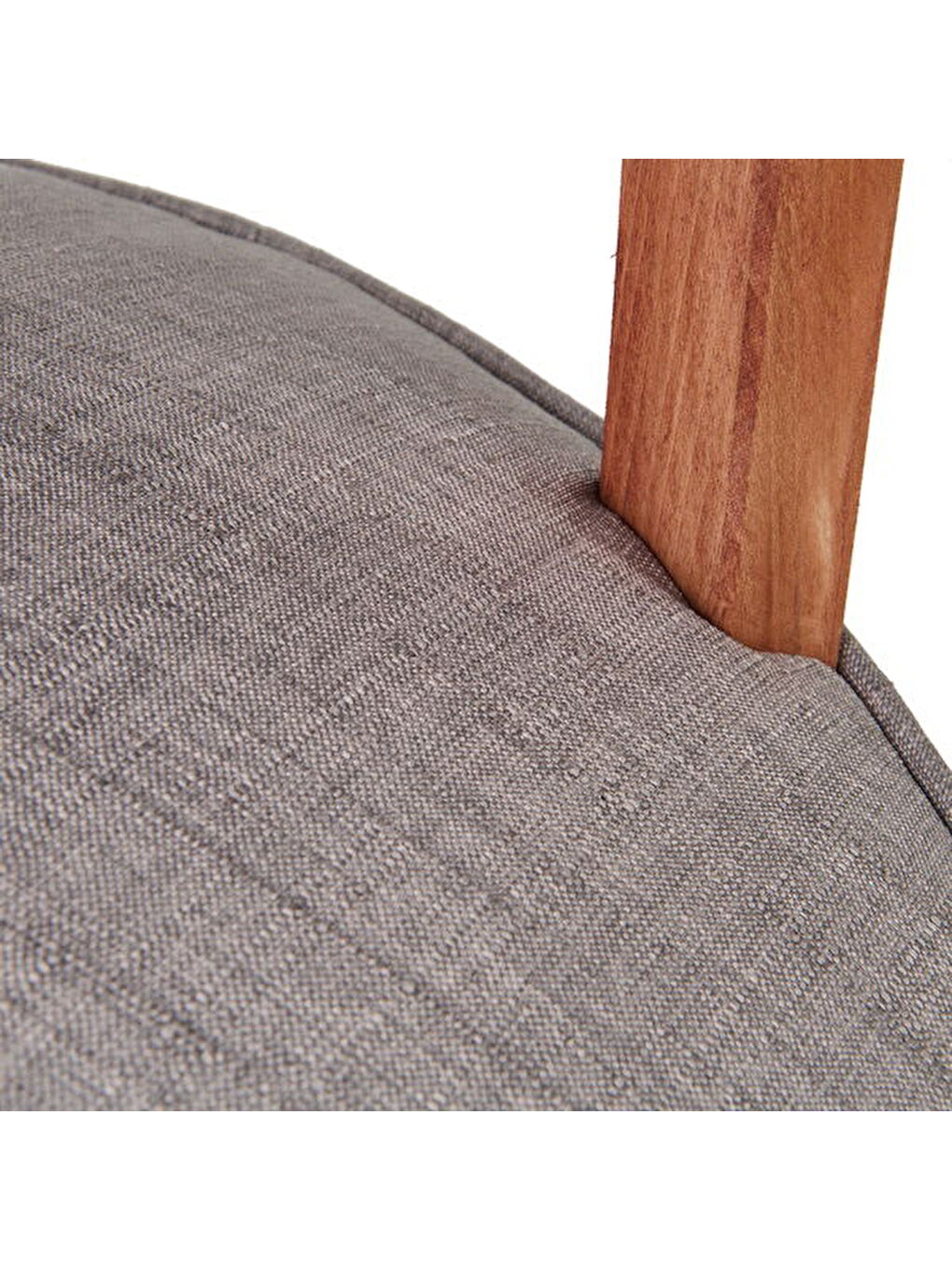 Yuvarlak Berjer - Gri - 71x64x64 cm-2