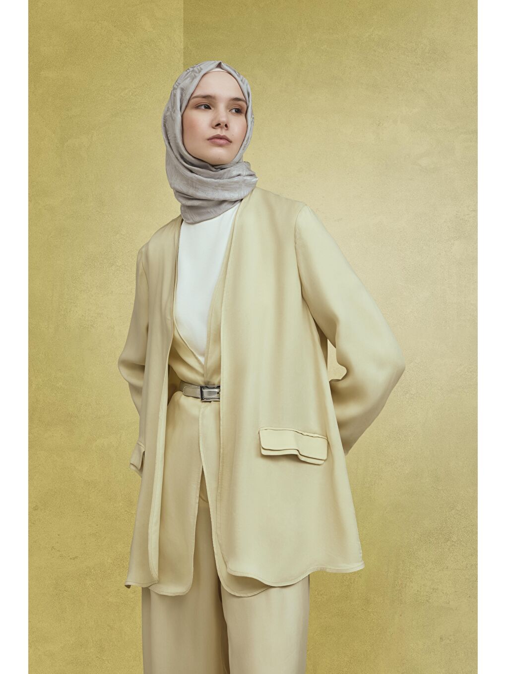 Sarı Dökümlü Cupra Takım 25Y6037 Limon-1