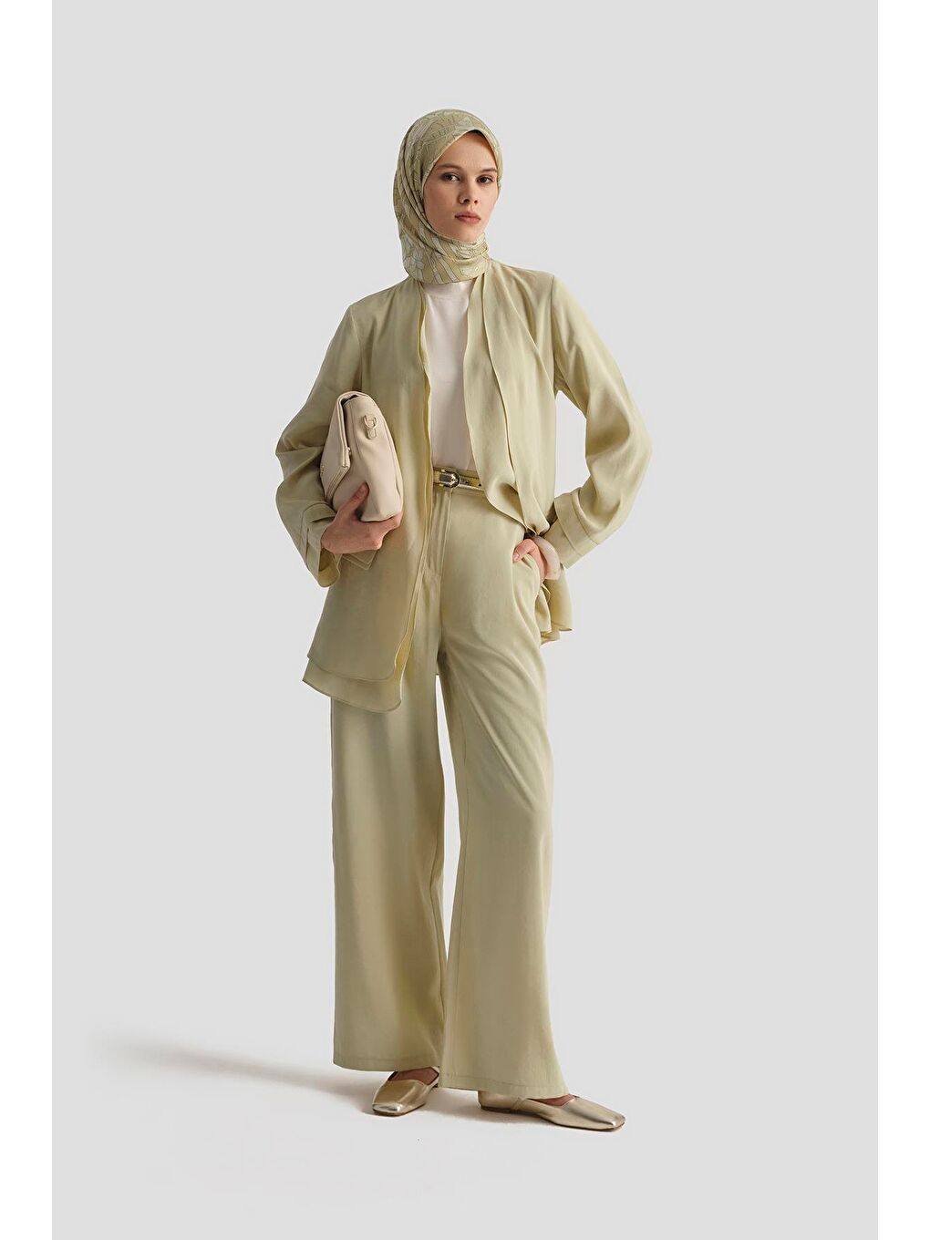 Sarı Dökümlü Cupra Takım 25Y6037 Limon-2