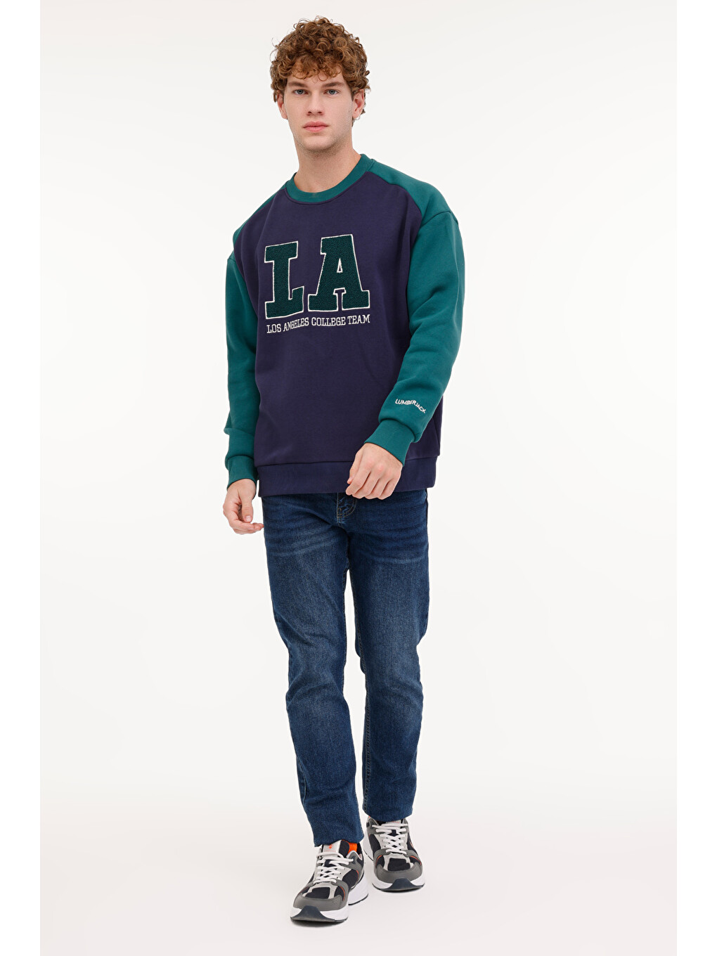 Ml Fran 16ıd118 4pr Lacivert Erkek Sweatshirt-2