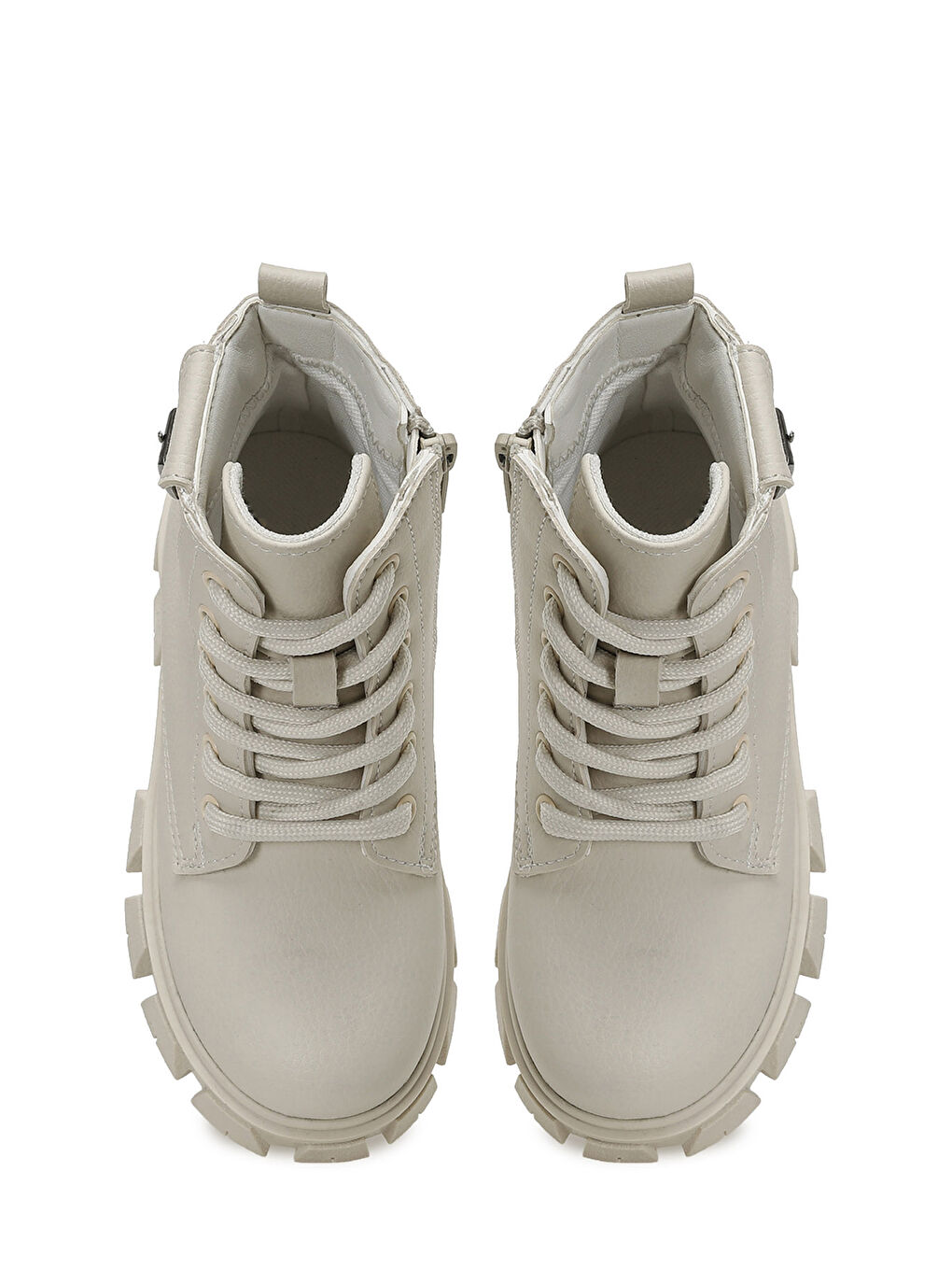 BAGES.P5PR Bej Kız Çocuk Biker Bot-3