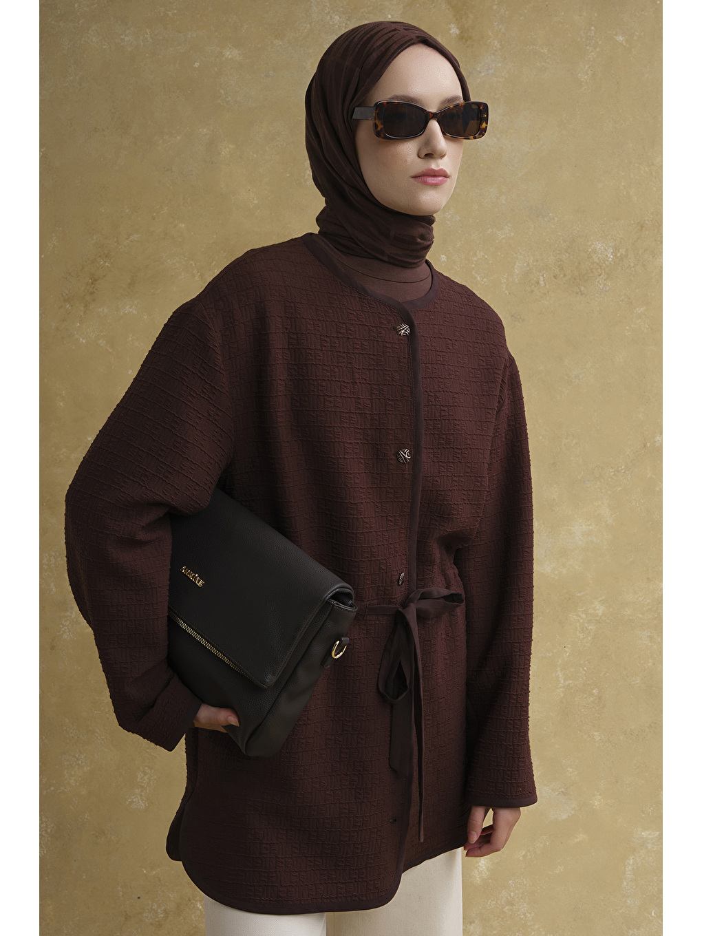 Jakarlı Kap Kahverengi