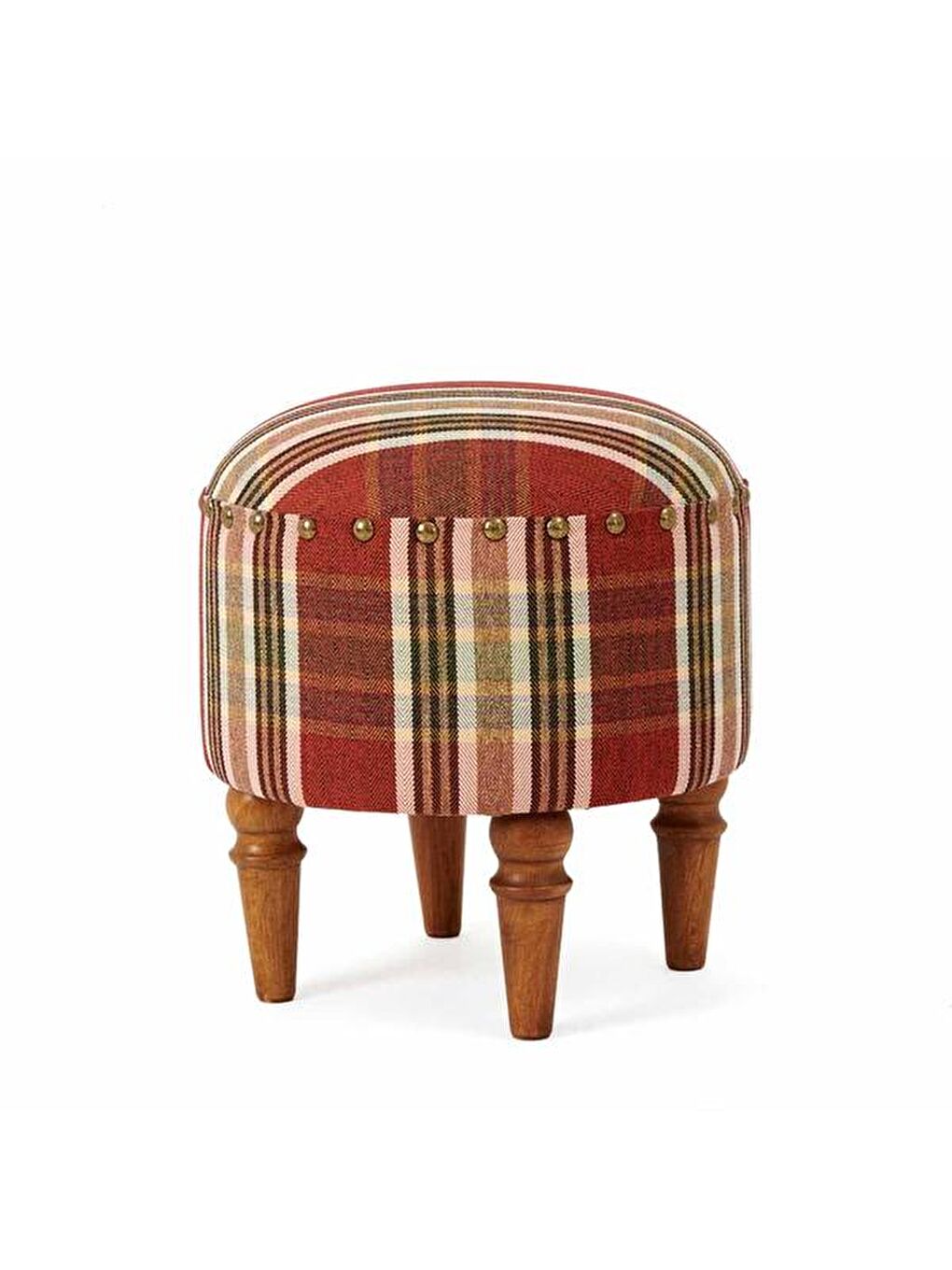 Karışık Triport Puf - Ekose-3