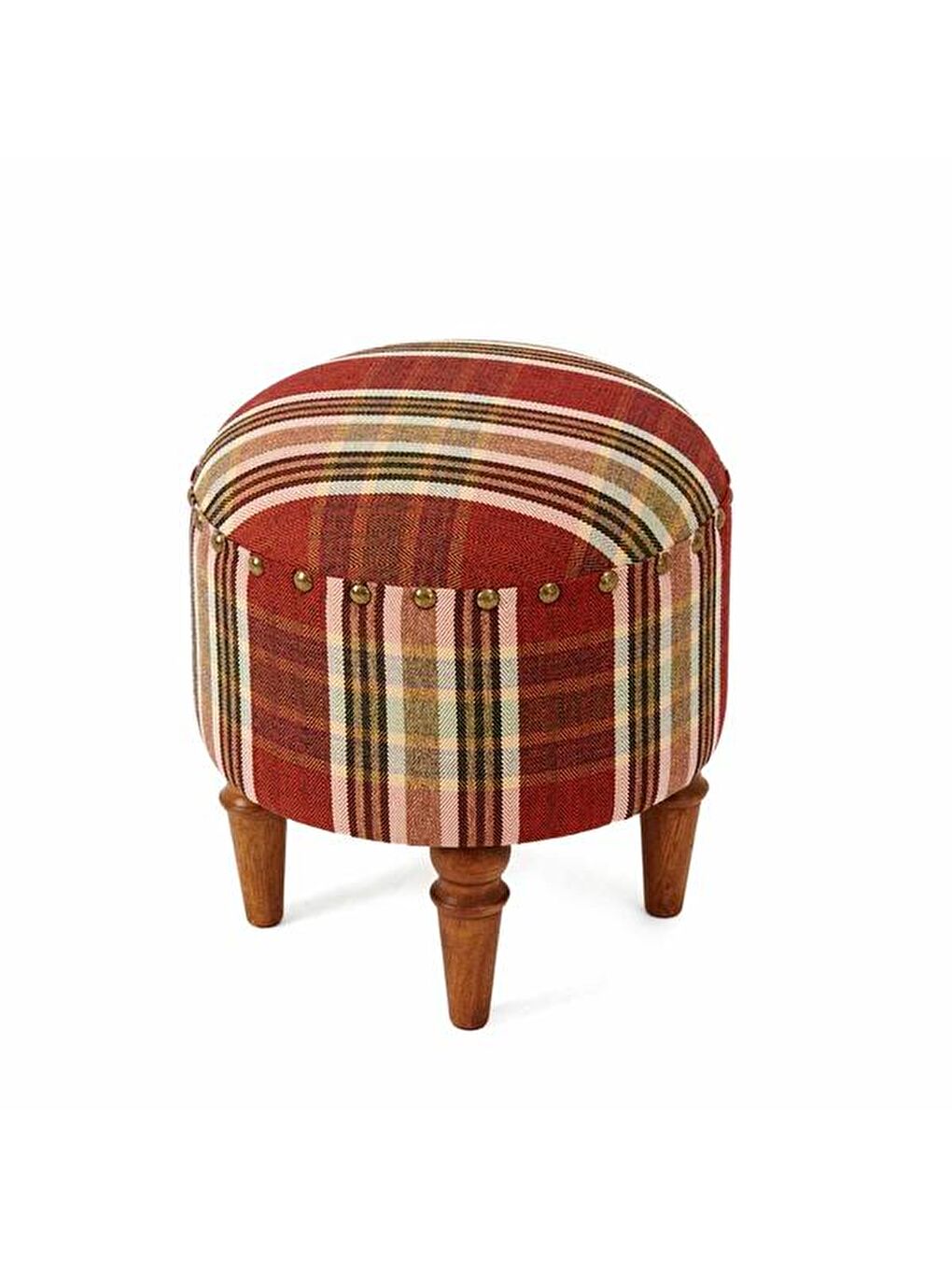 Karışık Triport Puf - Ekose-6