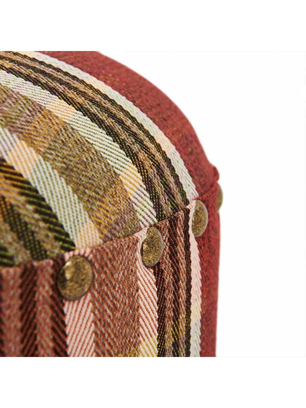 Karışık Triport Puf - Ekose-7