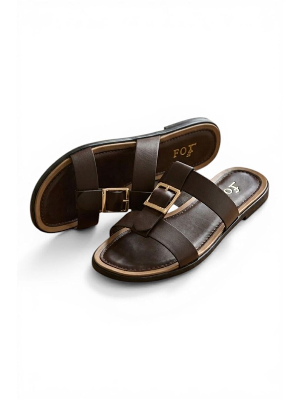 Kahverengi Kadın Terlik Y973447209-1