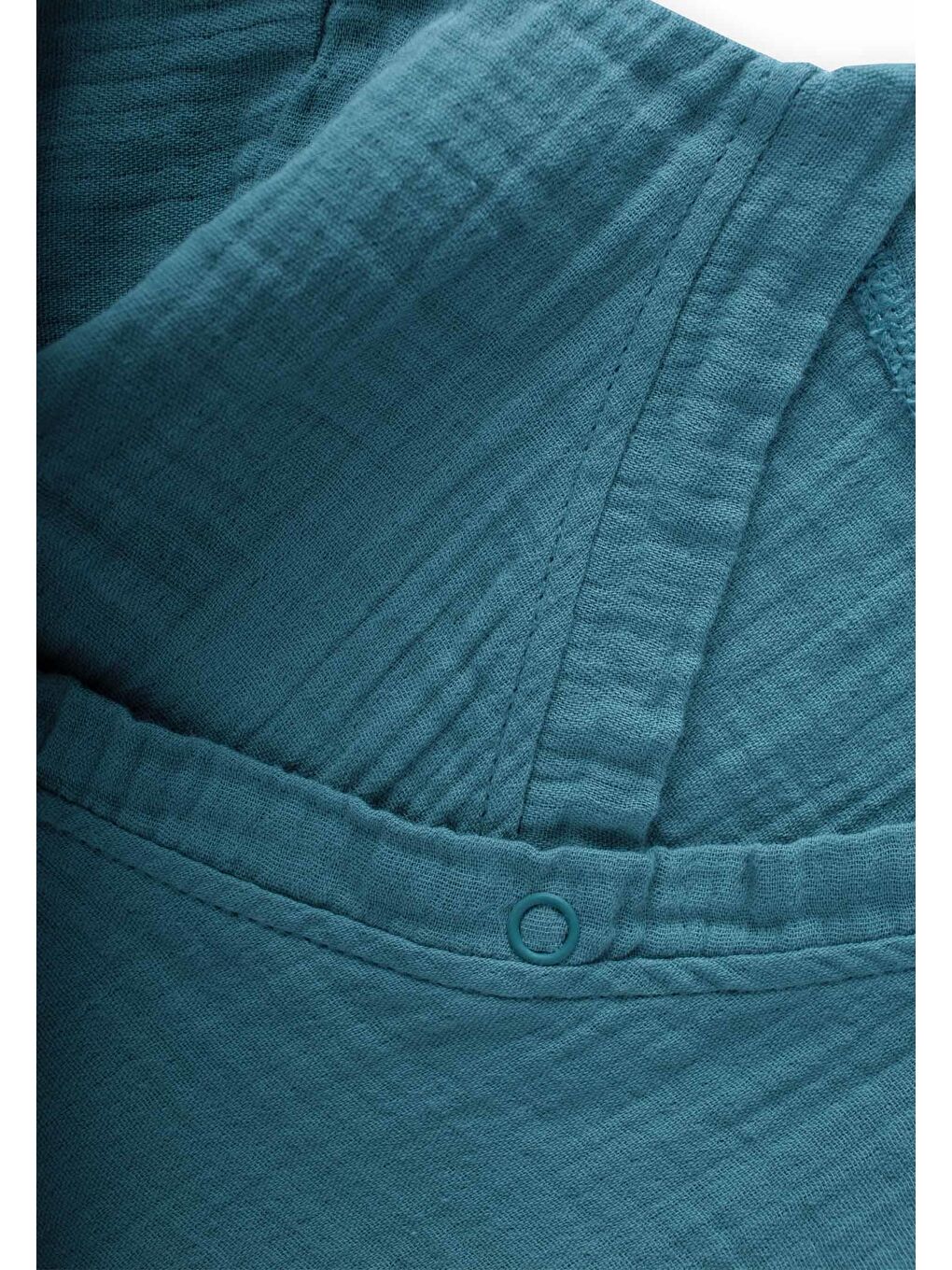 Turkuaz Kız Çocuk Müslin Tulum-2