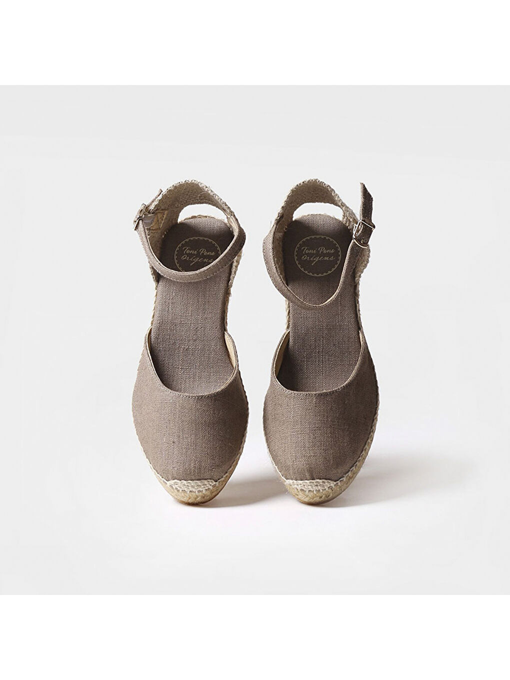 Kahverengi Kadın Sandalet Caldes Taupe-2