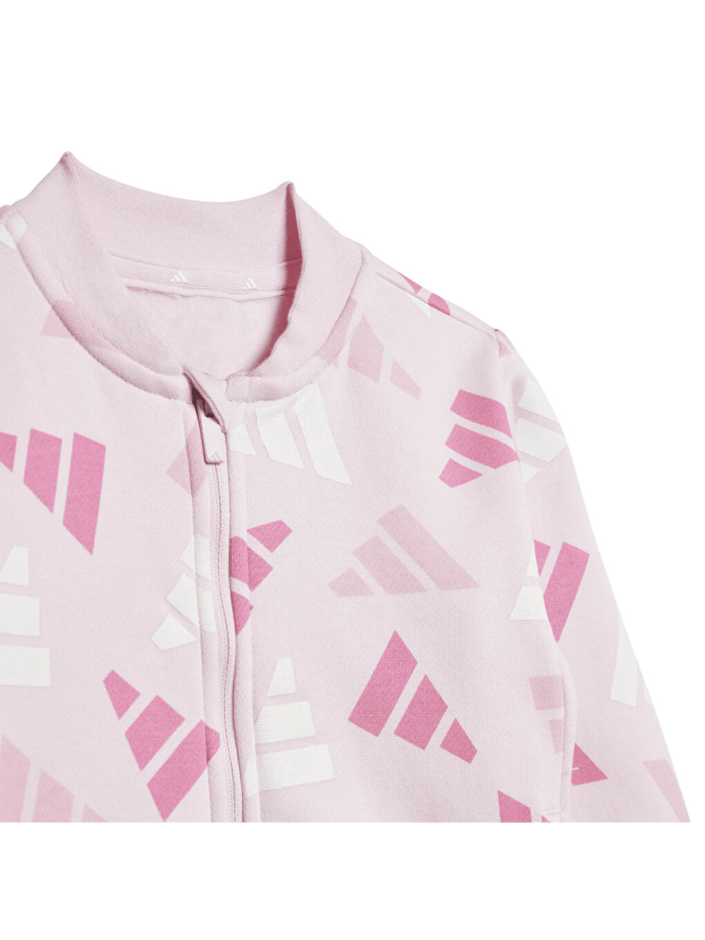 Celebration Fleece Bebek Pembe Yuvarlak Yaka Eşofman Takımı-3