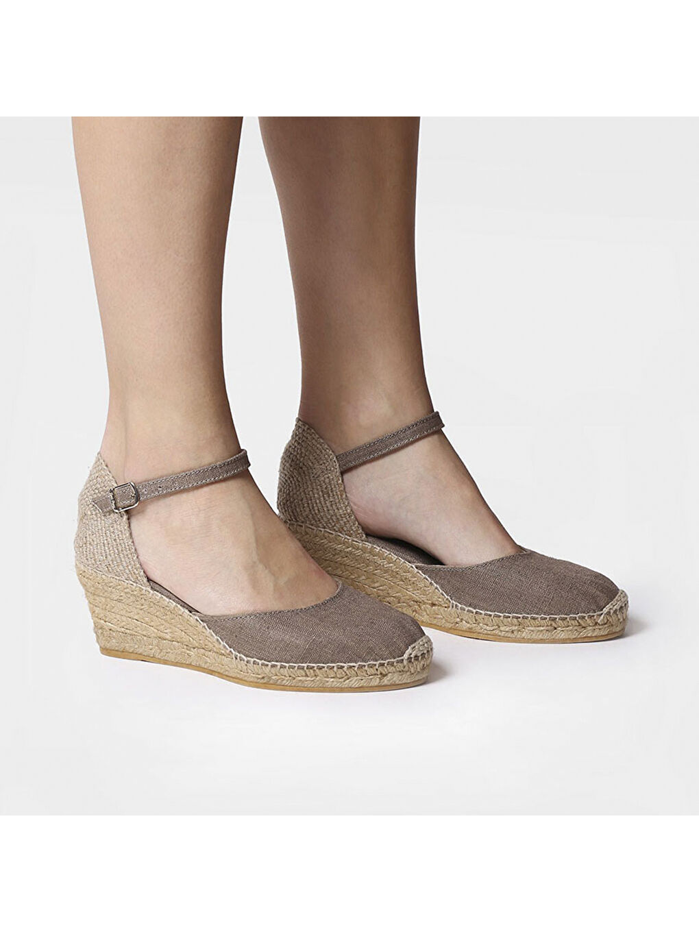 Kahverengi Kadın Sandalet Caldes Taupe-3