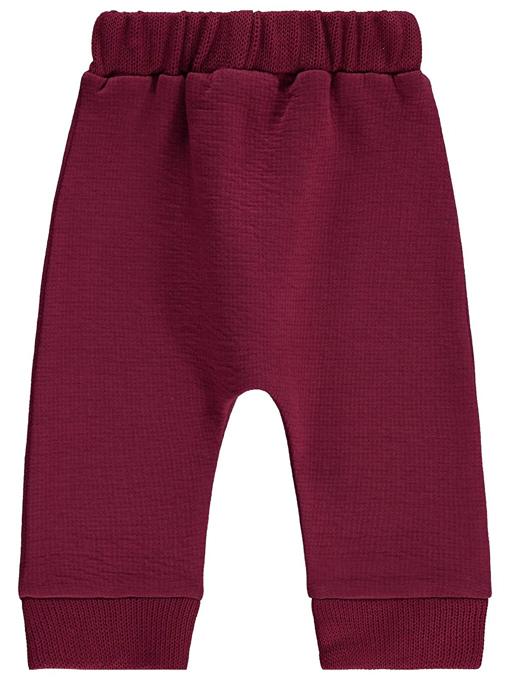 Baby Baskılı 6-18 Ay Eşofman Altı - Bordo-1