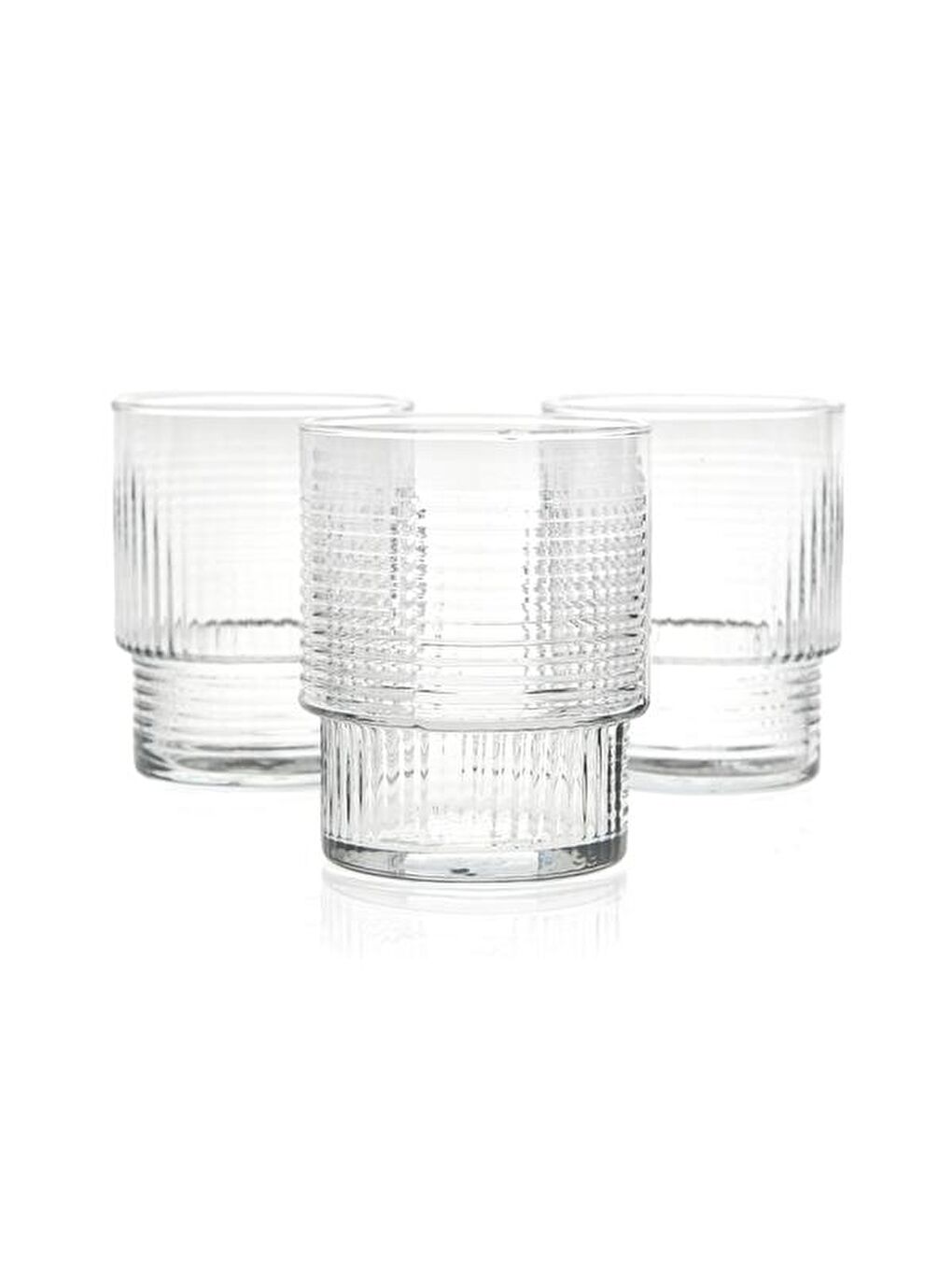 Renksiz Helen 3'lü Bardak Seti - 325 ml-2