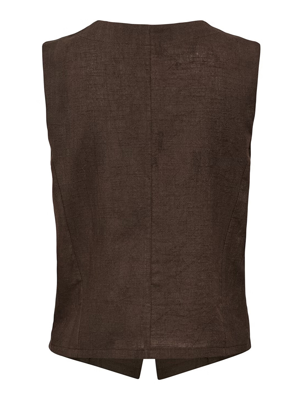 Kahverengi Onltizana % 100 Pamuk Regular Fit V Yaka Yelek 15337097-5