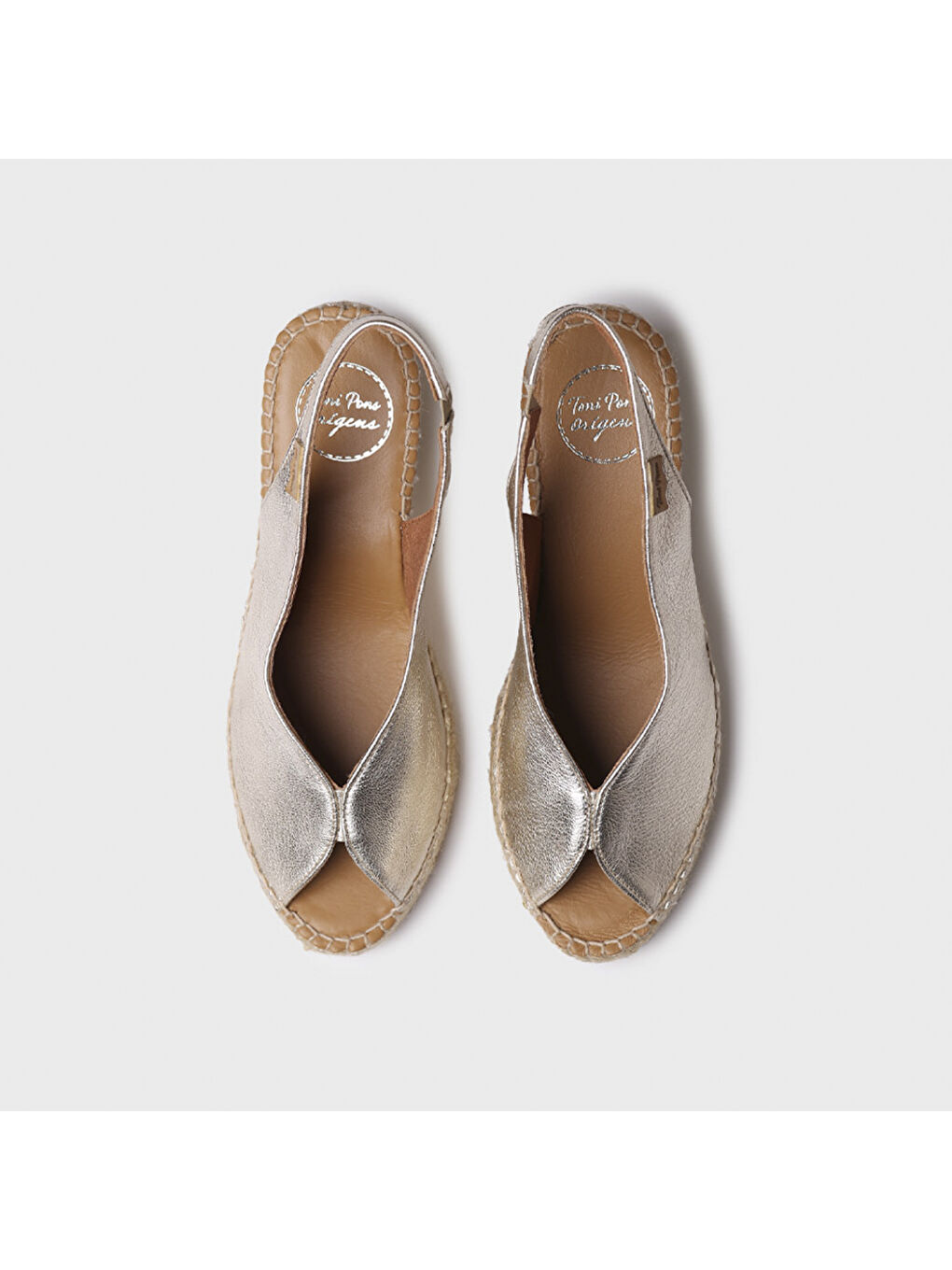 Gri Kadın Sandalet Laila-P Plati-2