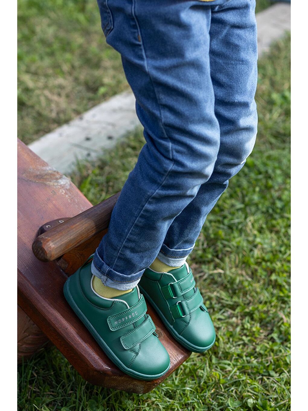 Smart Walker Junior Yeşil Işık Barefoot Çocuk Ayakkabı-4