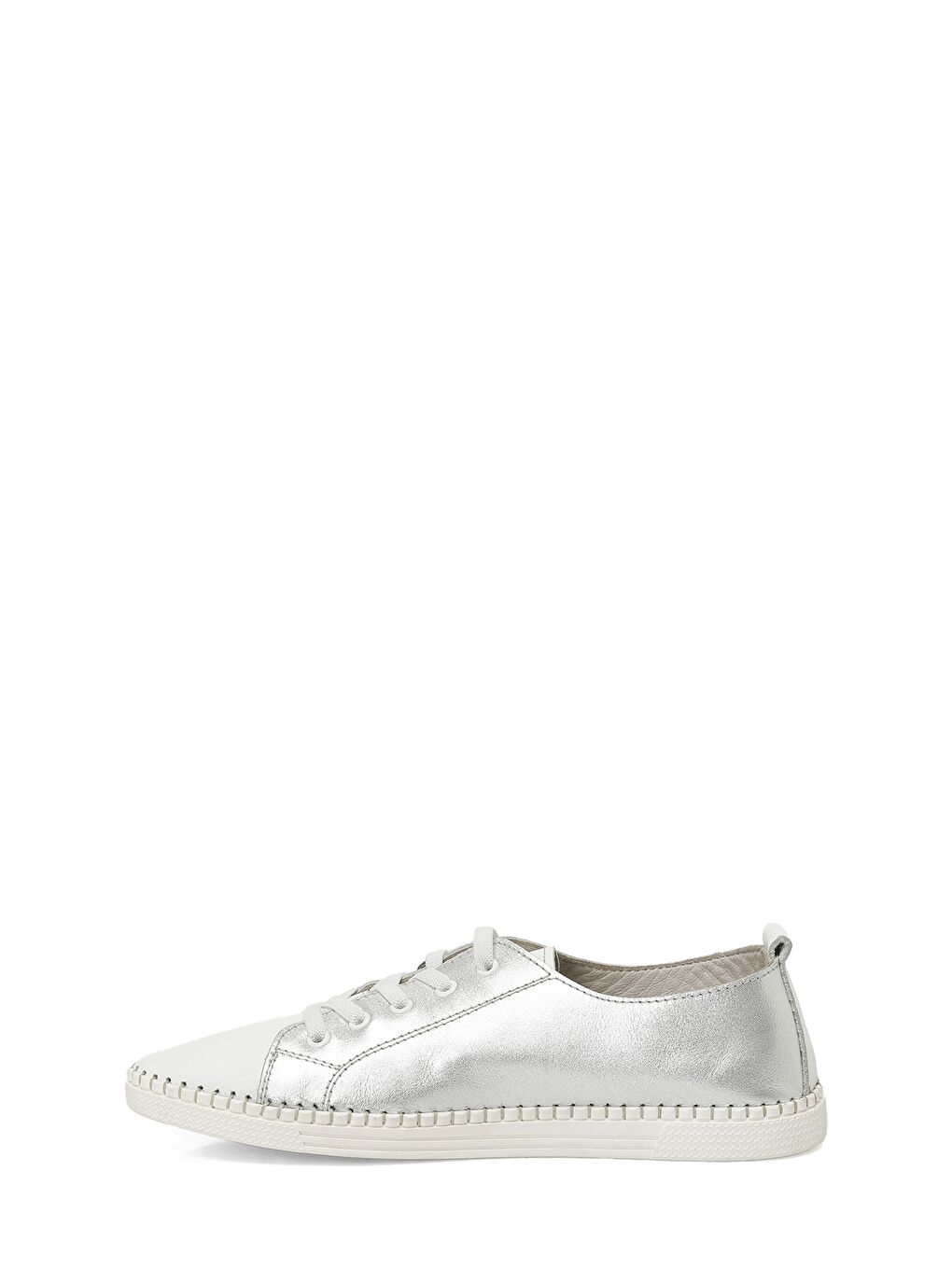 Gri 105475.Z5FX Gümüş Kadın Comfort Ayakkabı-2