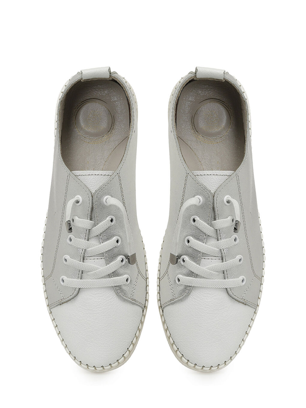 Gri 105475.Z5FX Gümüş Kadın Comfort Ayakkabı-3