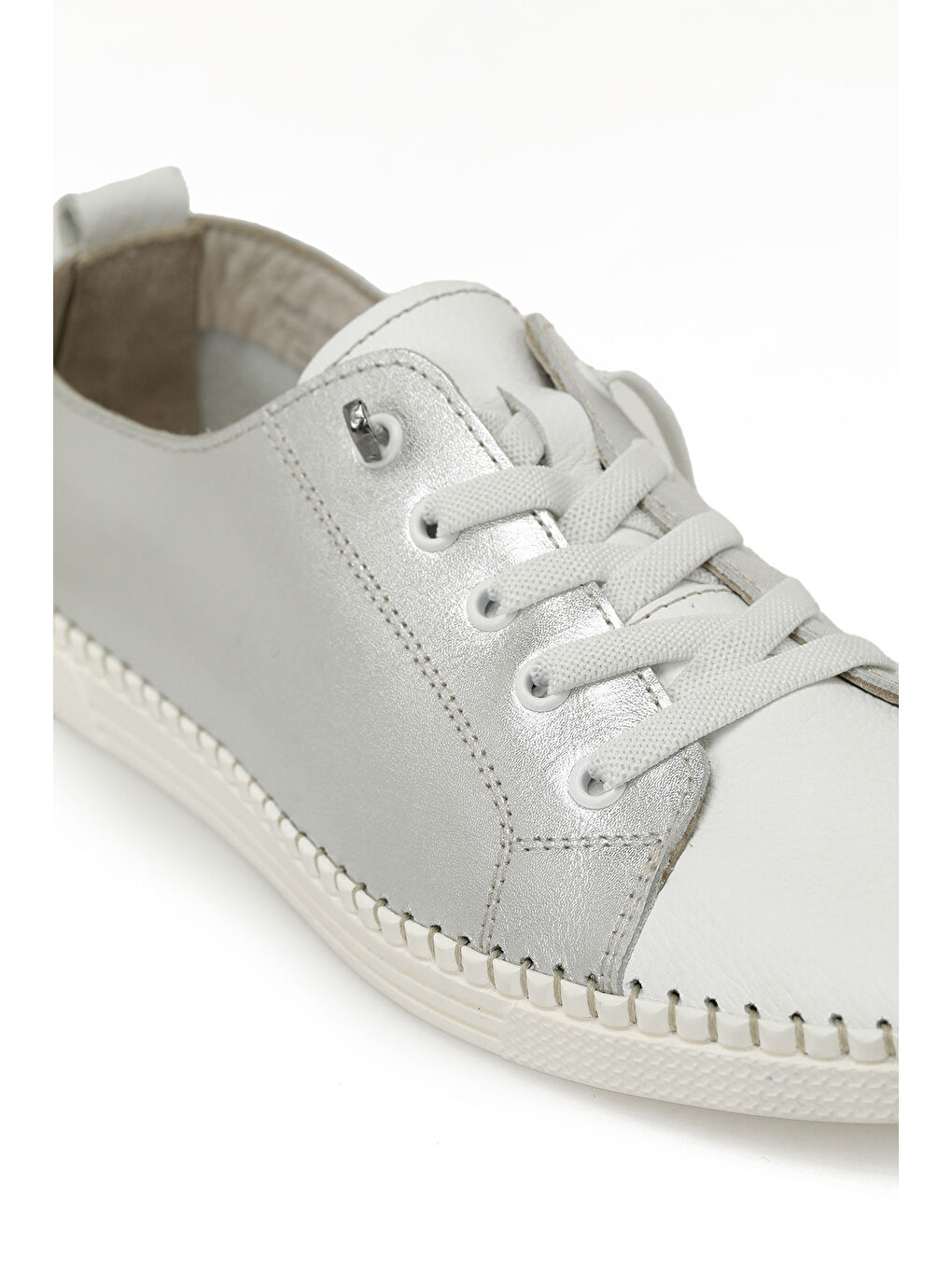 Gri 105475.Z5FX Gümüş Kadın Comfort Ayakkabı-6