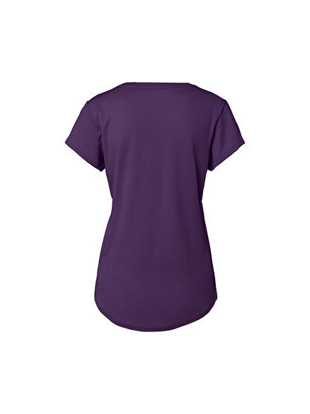 Mor Kadın Spor Üst, Kısa Kol, Lila-3