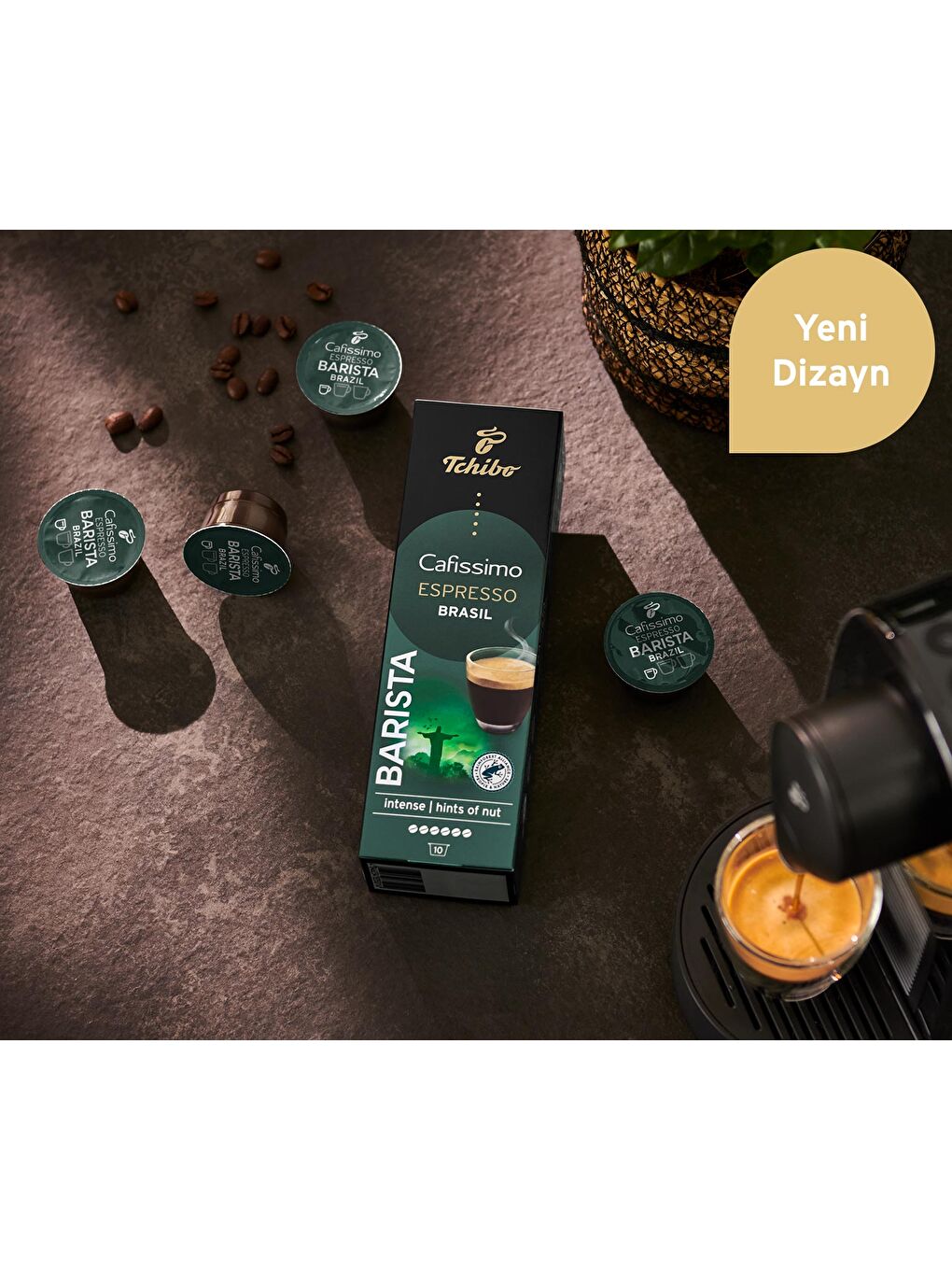 Cafissimo Barista Espresso Brasil 10'lu Kapsül Kahve