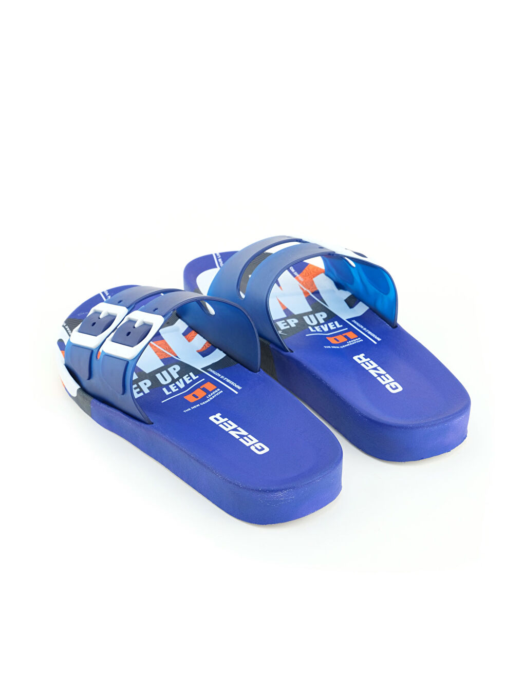 Lacivert Erkek Yazlık Islak Zemine Uygun Ev Banyo Bahçe Havuz Rahat Taban Terlik-3