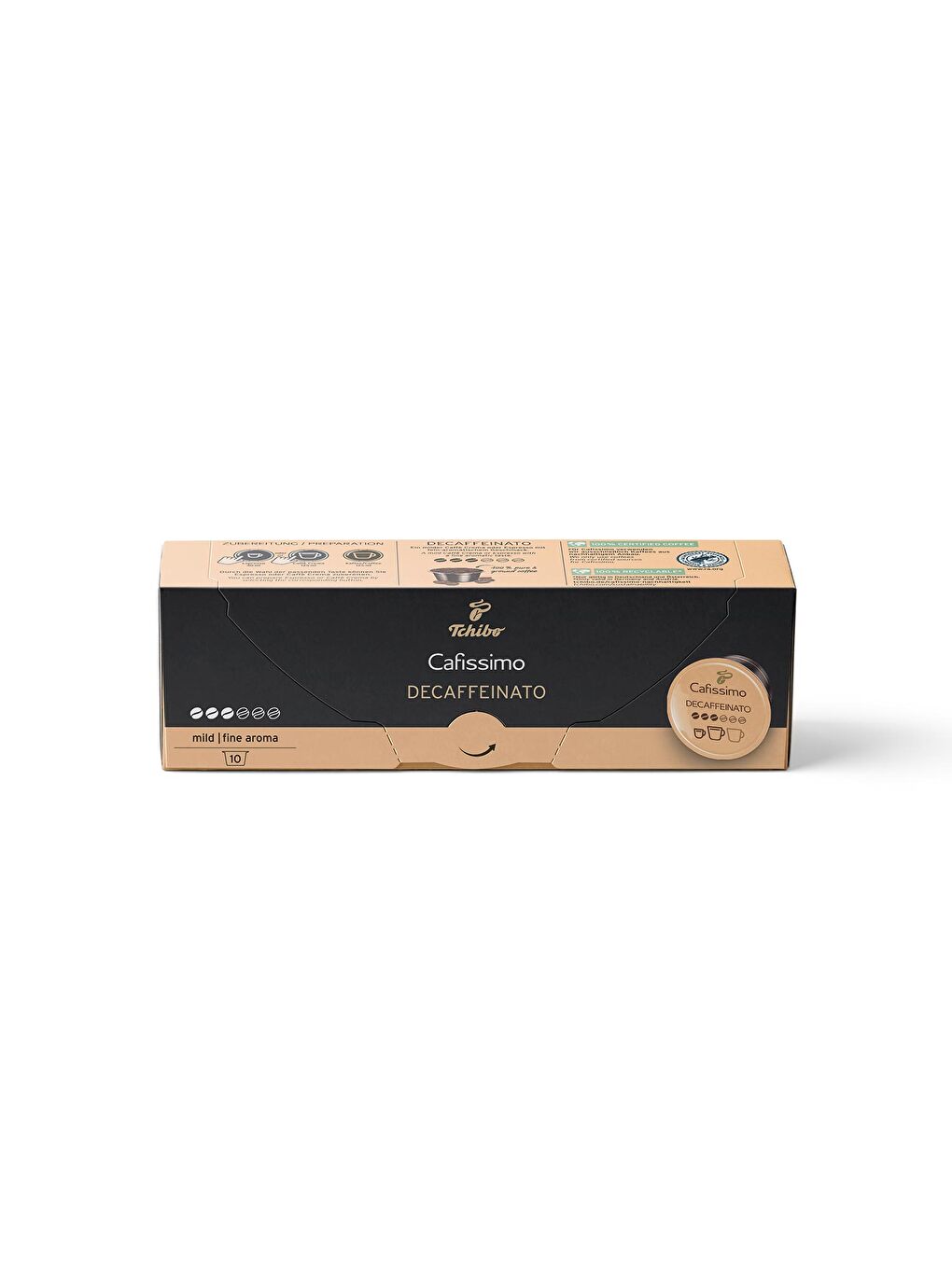 Cafissimo Caffè Crema Decaffeinato 10'lu Kapsül Kahve-2