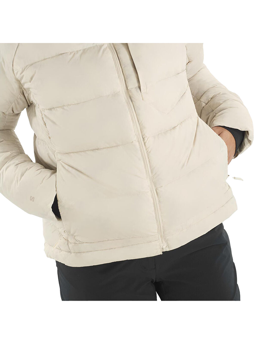 Outline Down Kadın Bej Outdoor Ceketi-4