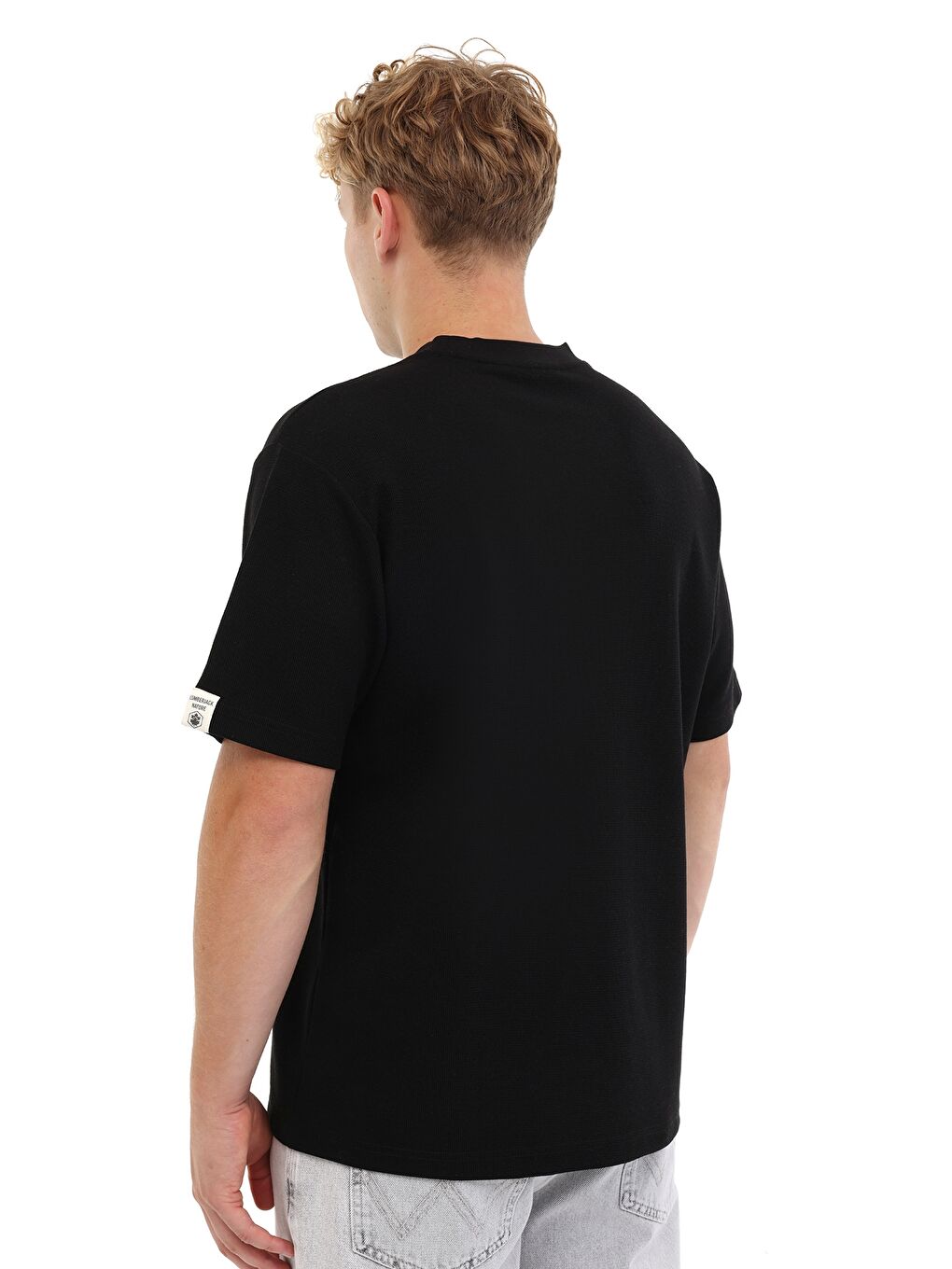 ML NECK 11BS60 5PR Siyah Erkek Kısa Kol T-Shirt-1