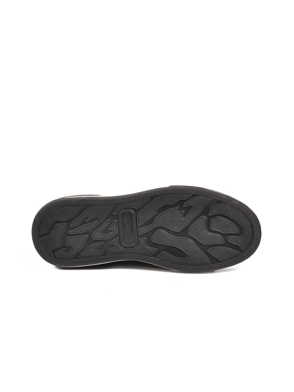 Siyah Hakiki Deri Erkek Casual Ayakkabı 66913 M-4