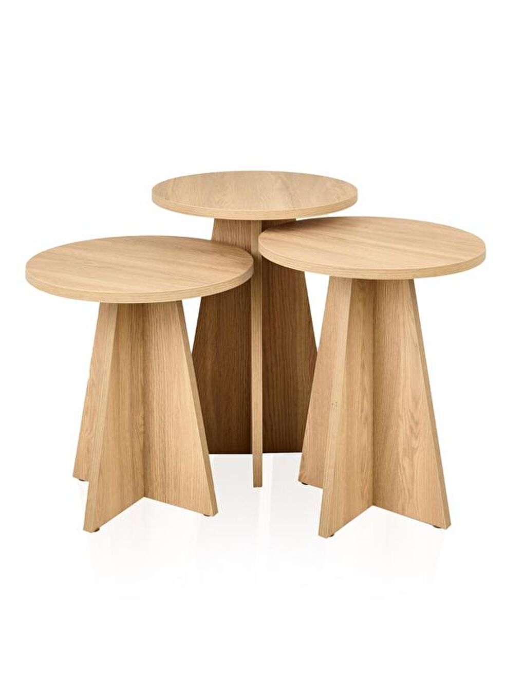 Ekru Mantar Zigon Sehpa - Ebru-4