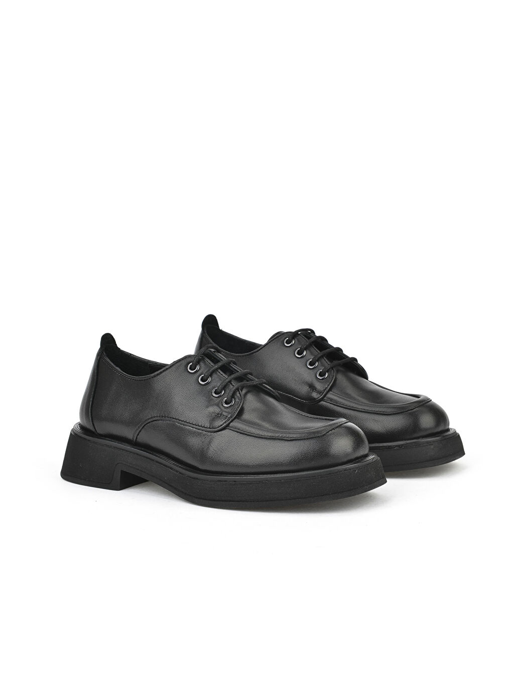 Kadın Hakiki Deri Ayakkabı 1531050Z25100939K Siyah-1