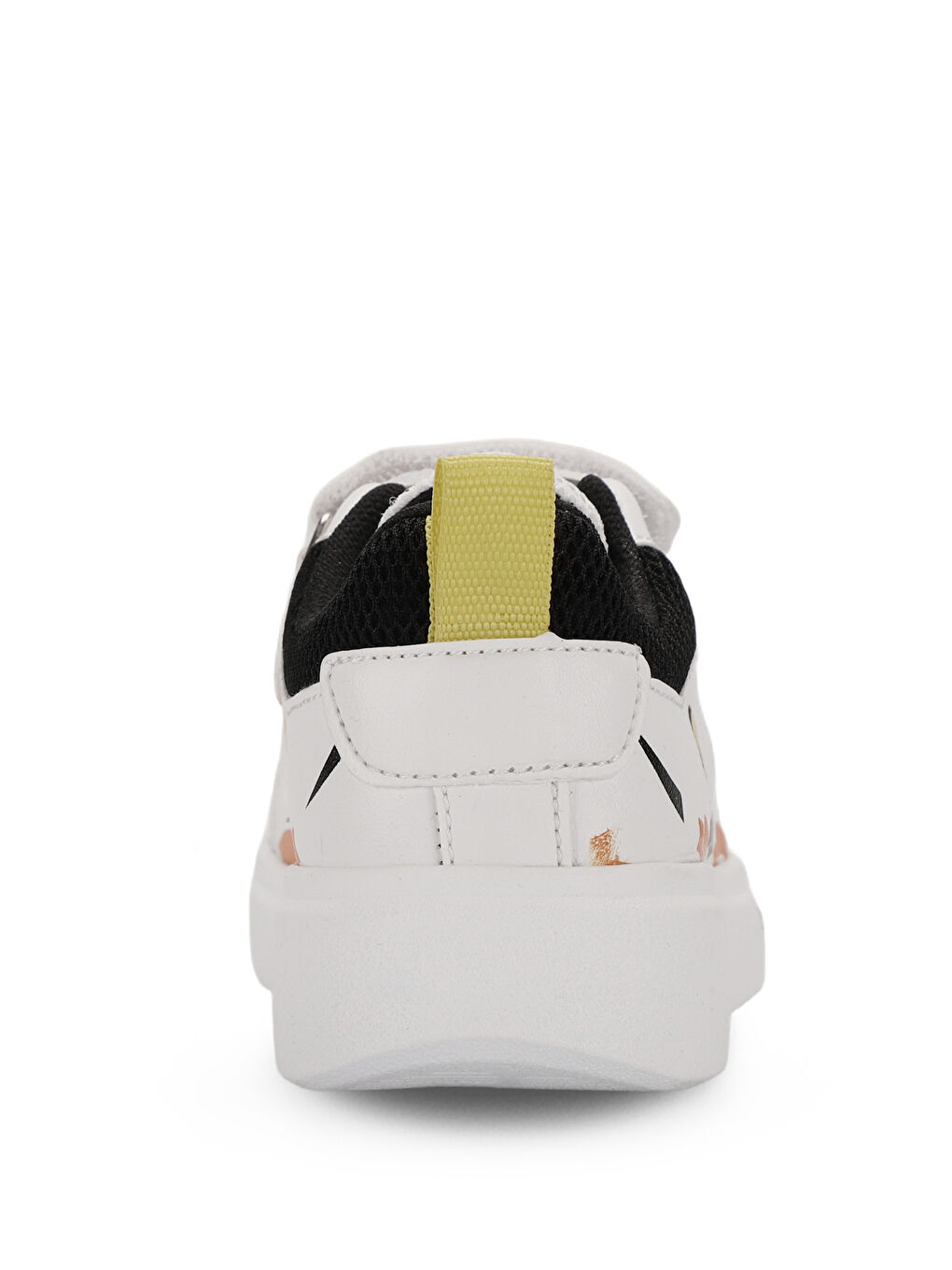 KEPA IN Erkek Çocuk Cırt Cırtlı Beyaz / Siyah Sneaker-5