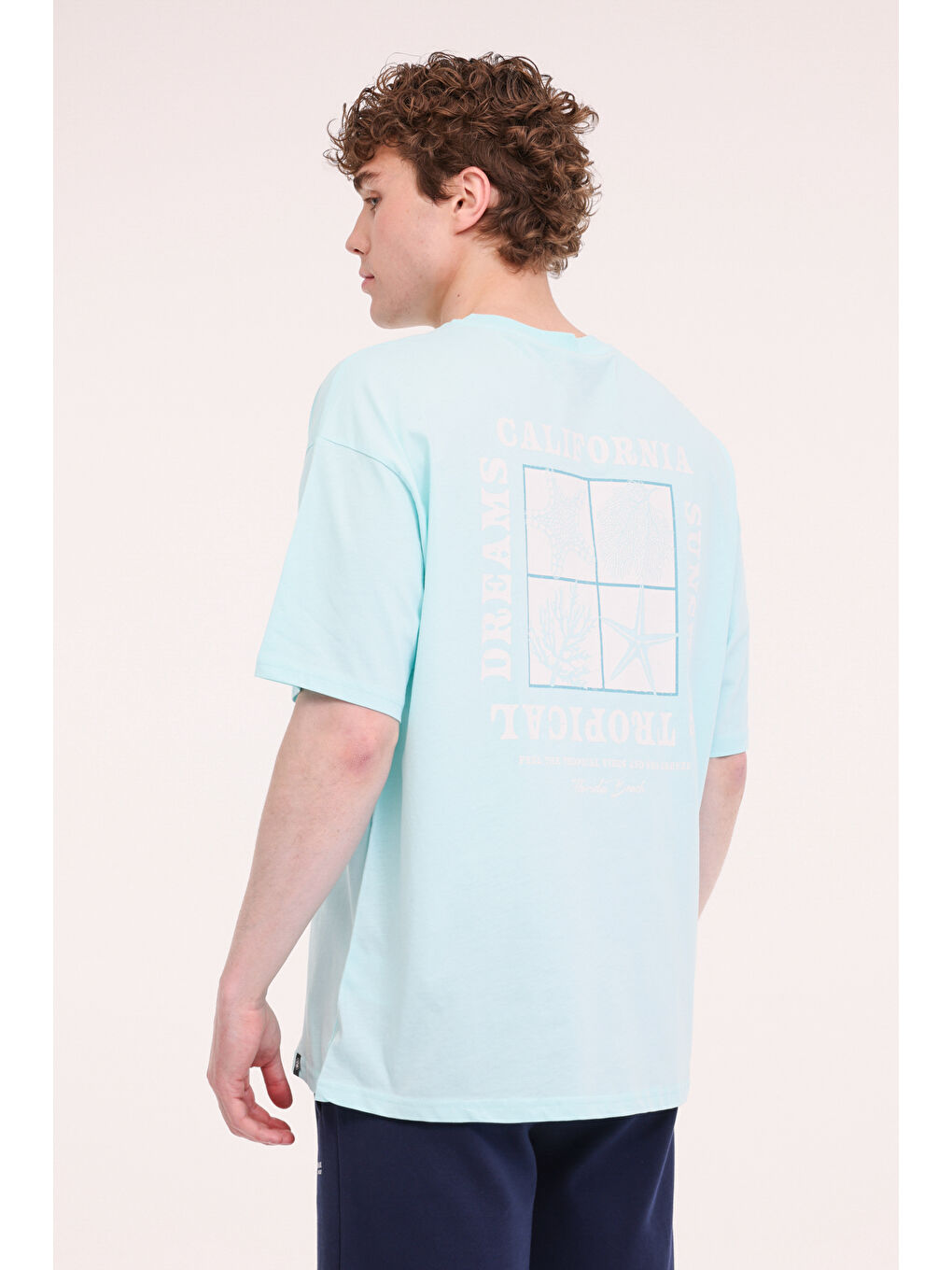 Mavi ML JON 11HL113 5PR Turkuaz Erkek Kısa Kol T-Shirt-1