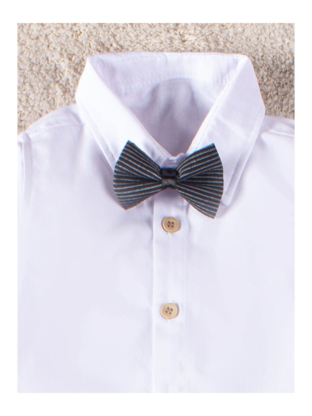 Lacivert Erkek Çocuk Takım Elbise Yelekli Gömlekli 4 Parça Özel Takımı-5