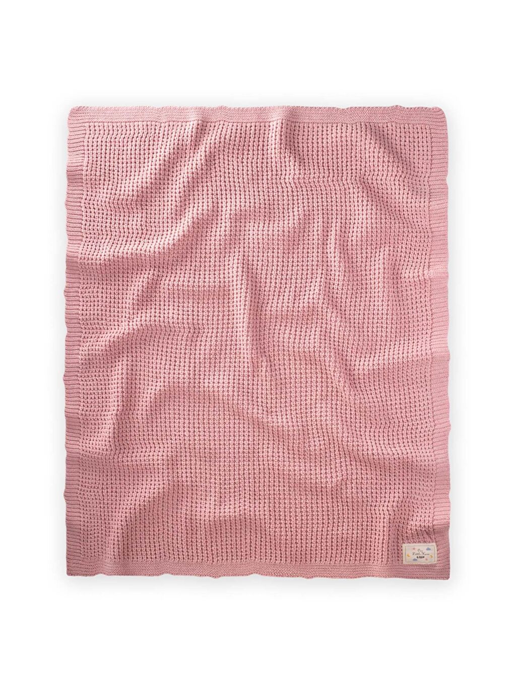 CİGİT Pembe Selanik Triko Battaniye 80X100 (+/-5 Cm ) Pembe - 1