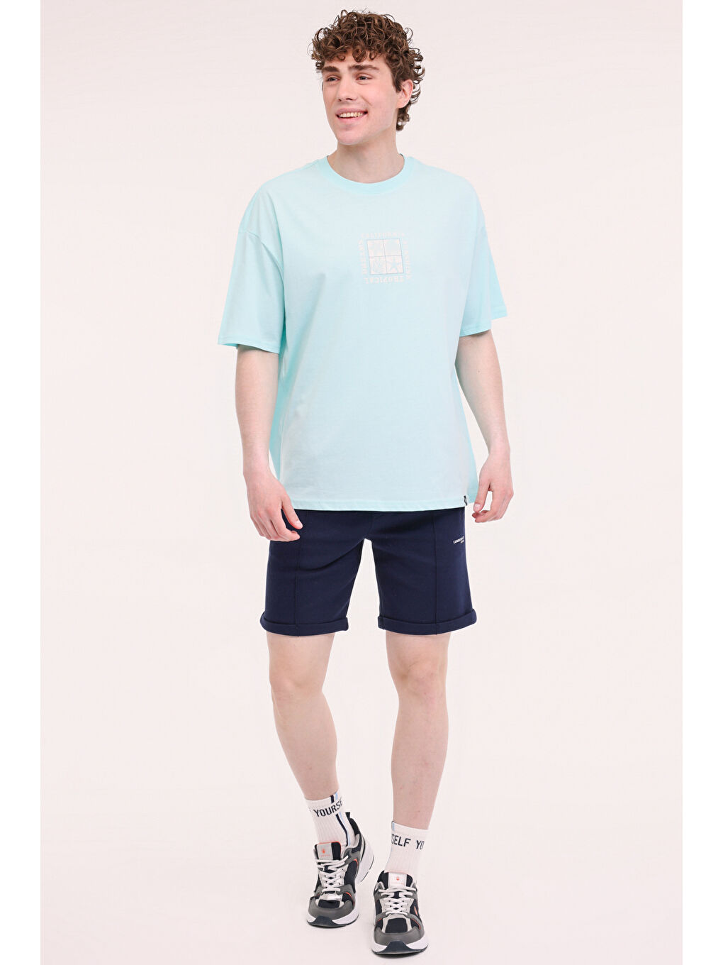 Mavi ML JON 11HL113 5PR Turkuaz Erkek Kısa Kol T-Shirt-2