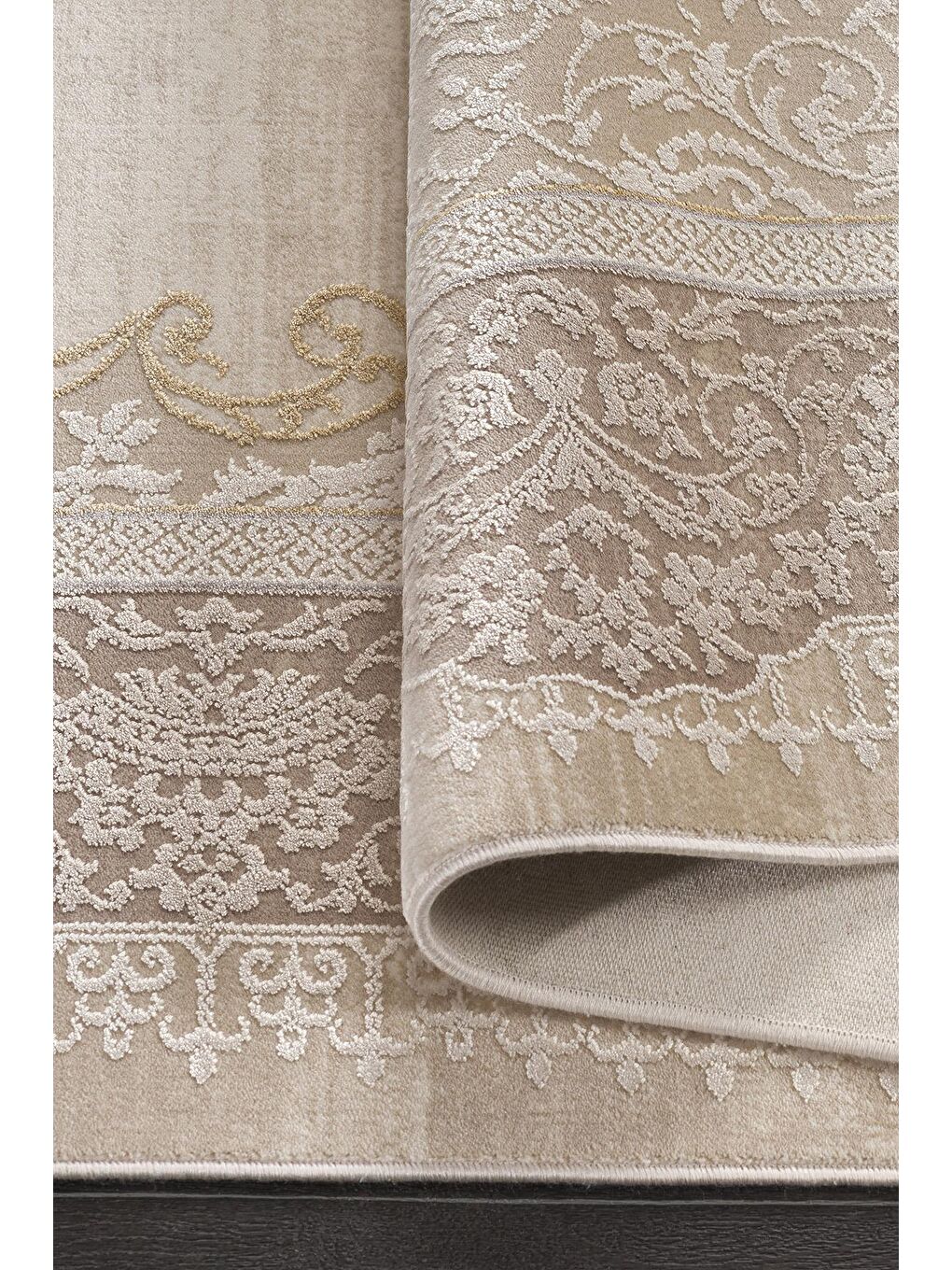 Bej Granada 6004 Akrilik Modern Dokuma Halı-120x180-1